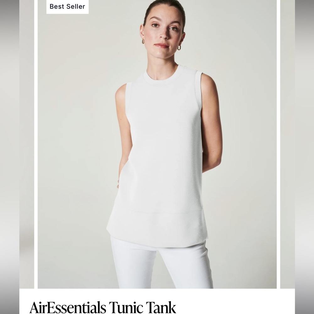 Spanx white tunic 2X